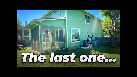 Day In The Life Of Owning A PRESSURE WASHING BUSINESS
