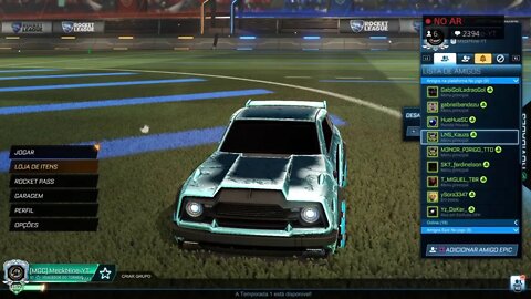ROCKET LEAGUE - Um profissional sem habilidades