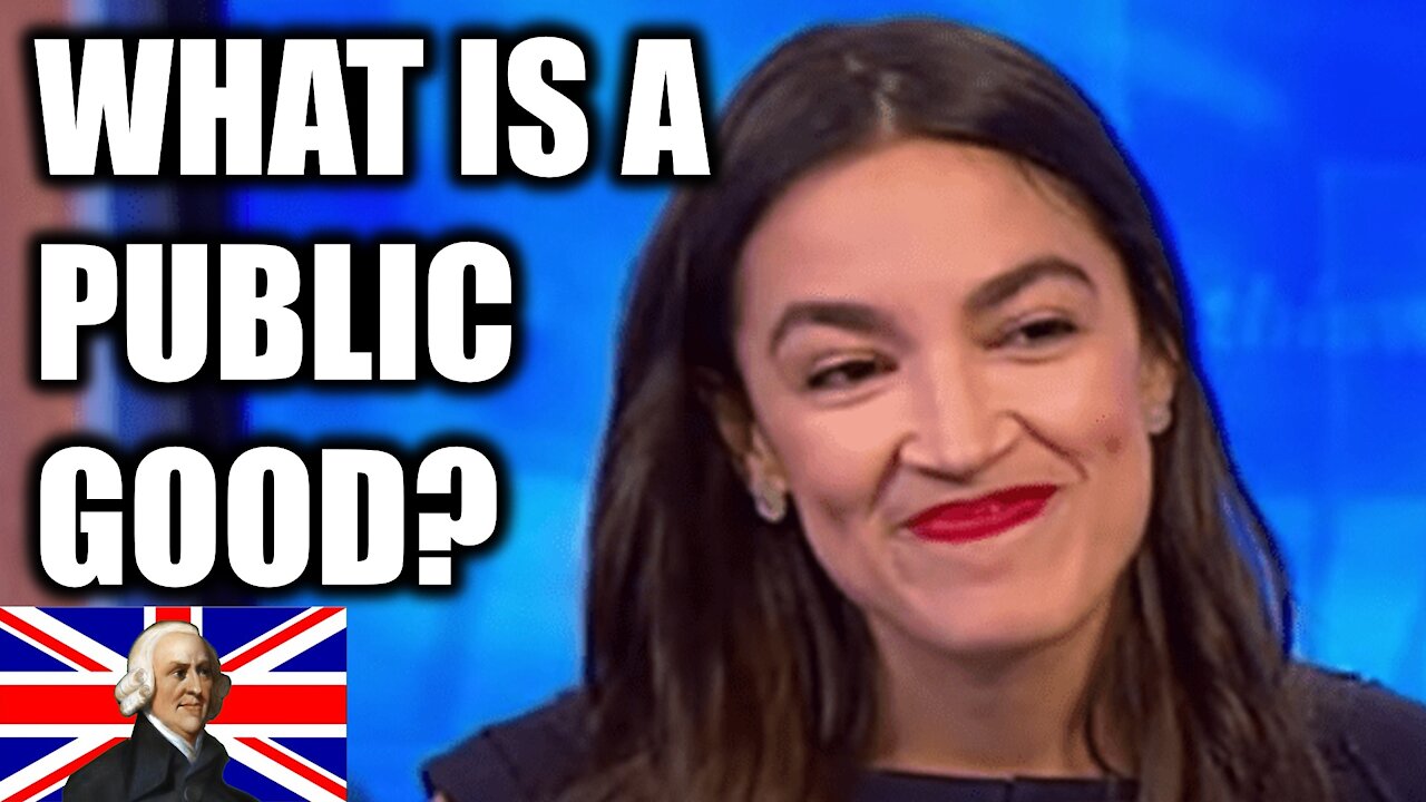What is a Public Good? (Ft AOC) | Alexandria Ocasio Cortez (Response Video) | Economics, AOC