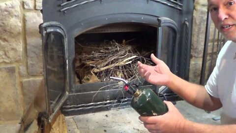 Quadra Fire Stove - Starting A Fire The Easy Way - Fireplace Insert