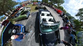 1956 Lincoln Premiere Convertible - Hooters and Hot Rods - Sanford, Fl.