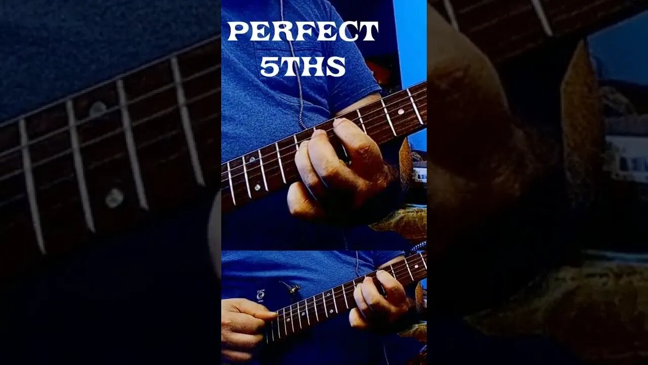 Intervals | Perfect 5ths (the Power Chord) By Gene Petty #Shorts