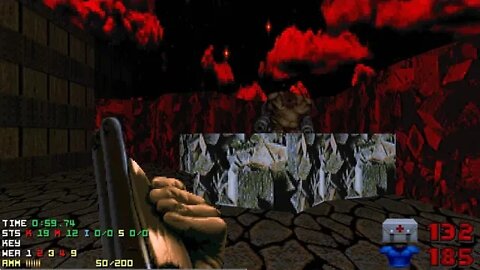 Doom 2 NoReason's Speedmaps 3 Level 22 UV with 67% in 1:48