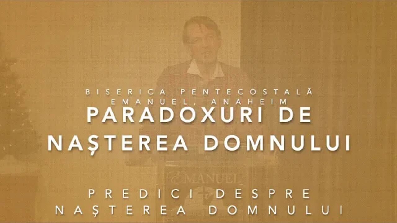 Paradoxuri de Nasterea Domnului