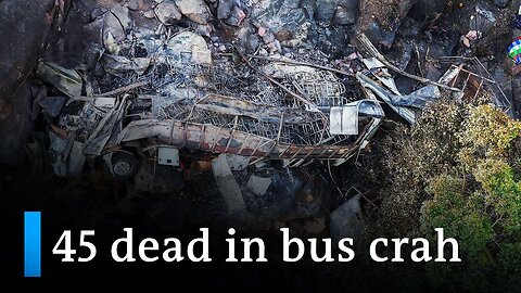 South Africa bus crash leaves dozens dead