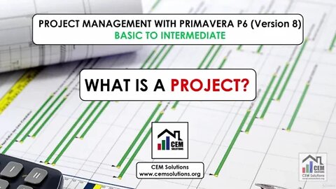 Project Management with Primavera P6 Part:2