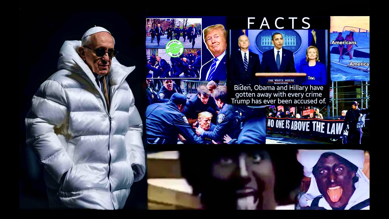 Donald Trump Arrest News Angers Blacks Unleashes Racist Joe Biden Pimp Pope Blackface Justin Trudeau