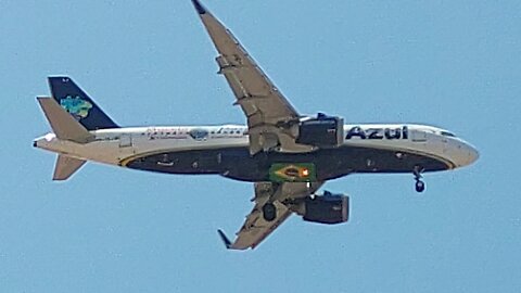 Airbus A320NEO PR-YRJ vindo de Campinas para Fortaleza