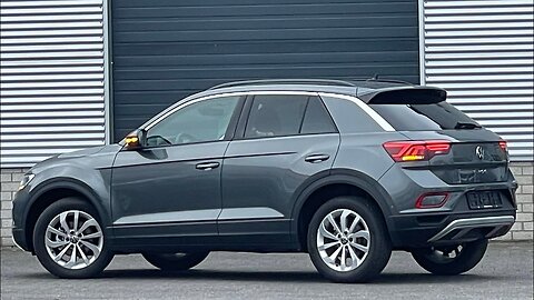 Volkswagen NEW T-roc Life 2023 in 4K Indium Grey 17 inch Johannesburg Walk around & Detail inside