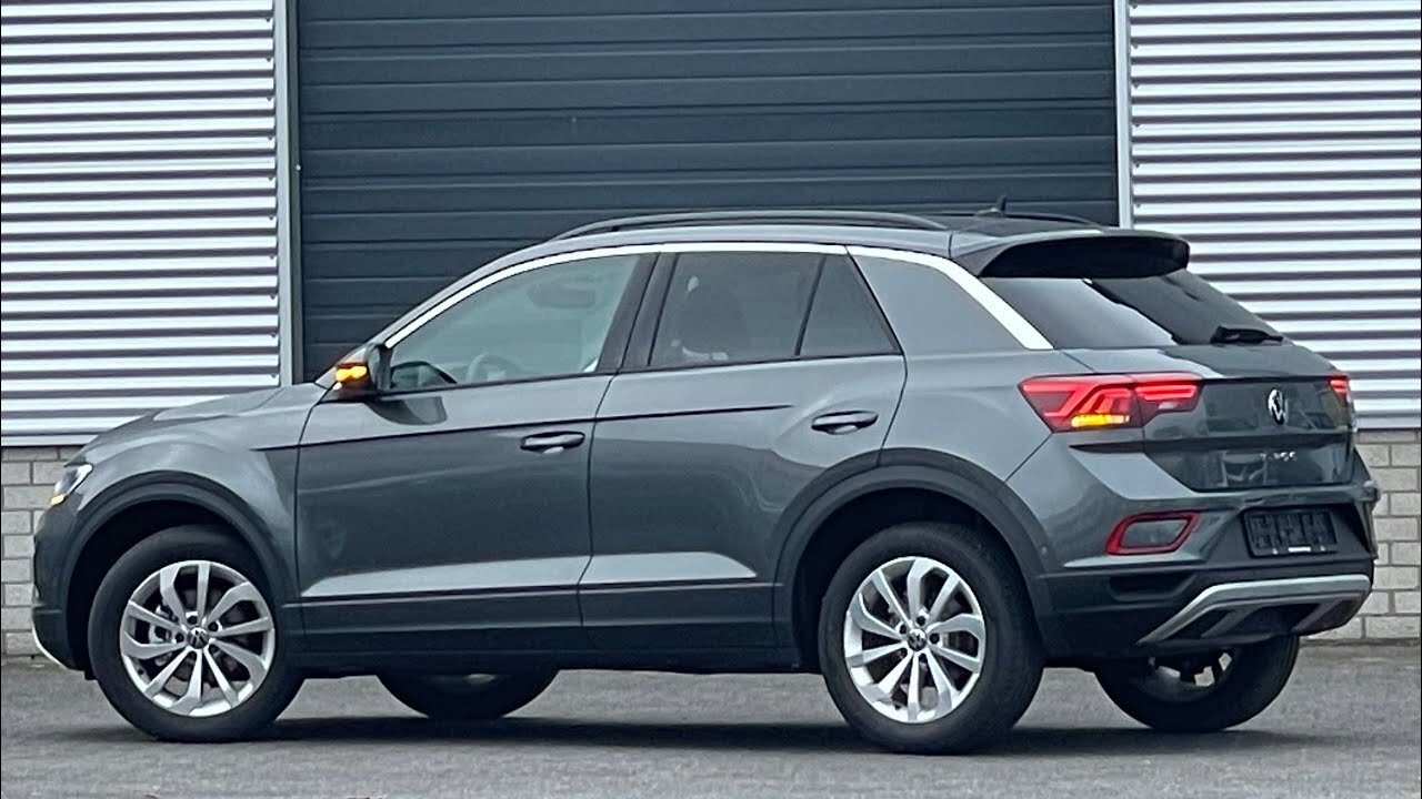 Volkswagen NEW T-roc Life 2023 in 4K Indium Grey 17 inch Johannesburg Walk around & Detail inside