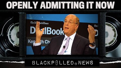 Watch: BlackRock CEO Admits To “Forcing Behavior” On An Unwilling Populace