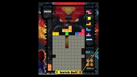 Tetris 99 - Downstacking From 20 to 3 For the Win!