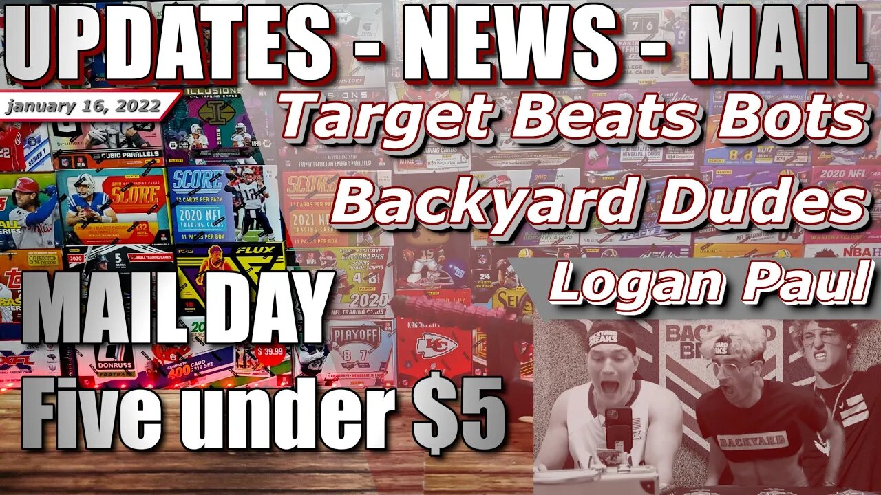 Updates-News-Mail | Online Bots Defeated, Logan Paul Scammed, Backyard Breaks Giveaway, 5 Under $5!