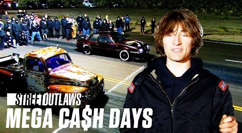 High-Stakes Race! Brent vs. Caden Street Outlaws Mega Cash Days Discovery