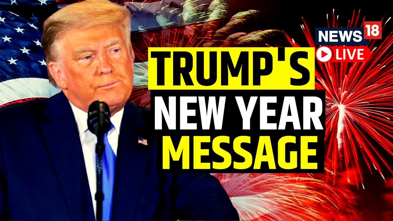 Former President Donald Trump new year message
