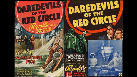 DAREDEVILS OF THE RED CIRCLE (1939)--a colorized version of the serial