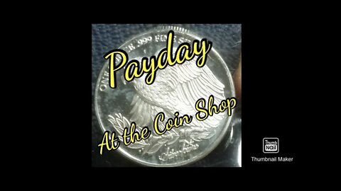 One Ounce Closer to Reaching This Year's Silver Goal.