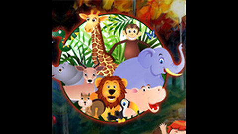 Zoo Song | Super Supremes Cartoons | Kindergarten Nursery Rhymes For Toddlers | Kids