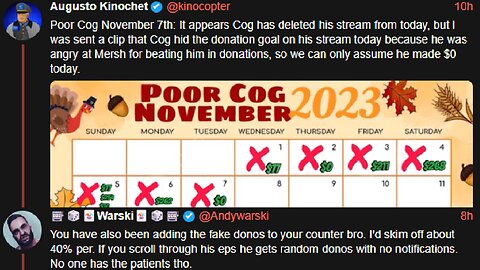 Andy Warski Is Also Counting My Donations & Mundane Matt Responds To Keemstar Flagging SalvoPancakes