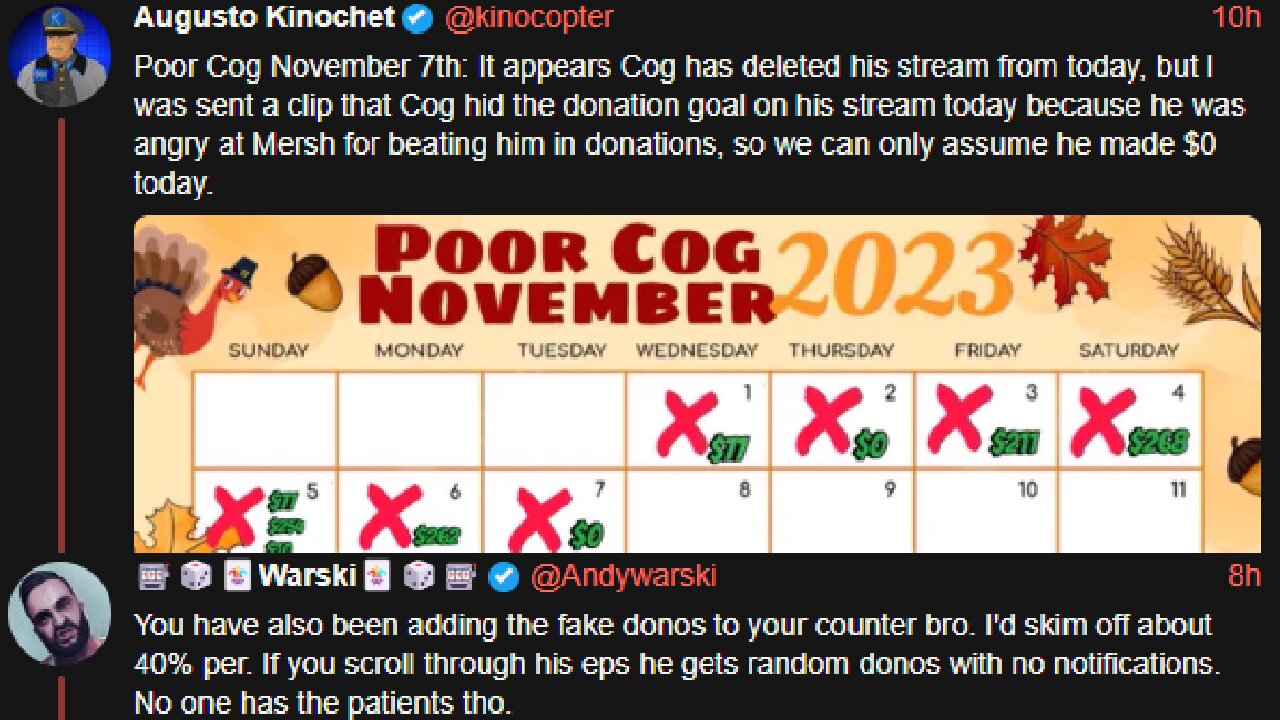 Andy Warski Is Also Counting My Donations & Mundane Matt Responds To Keemstar Flagging SalvoPancakes