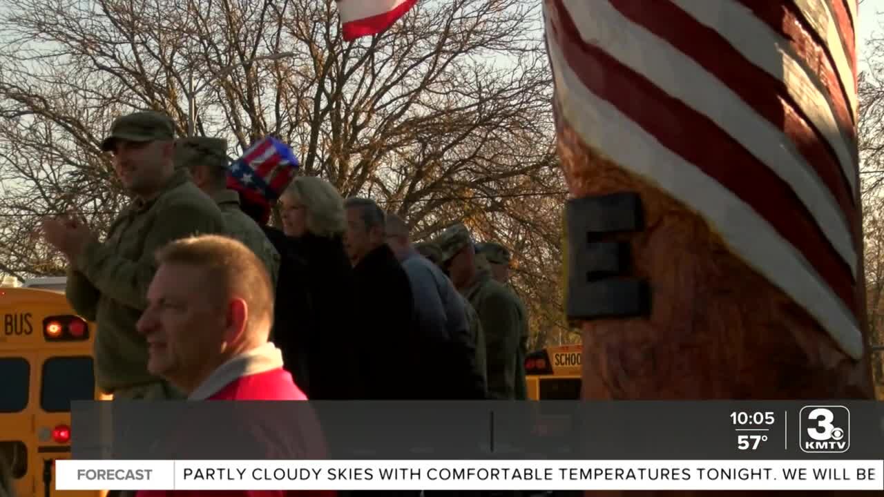 Nebraska's Official Veterans Parade held in Downtown Bellevue Saturday