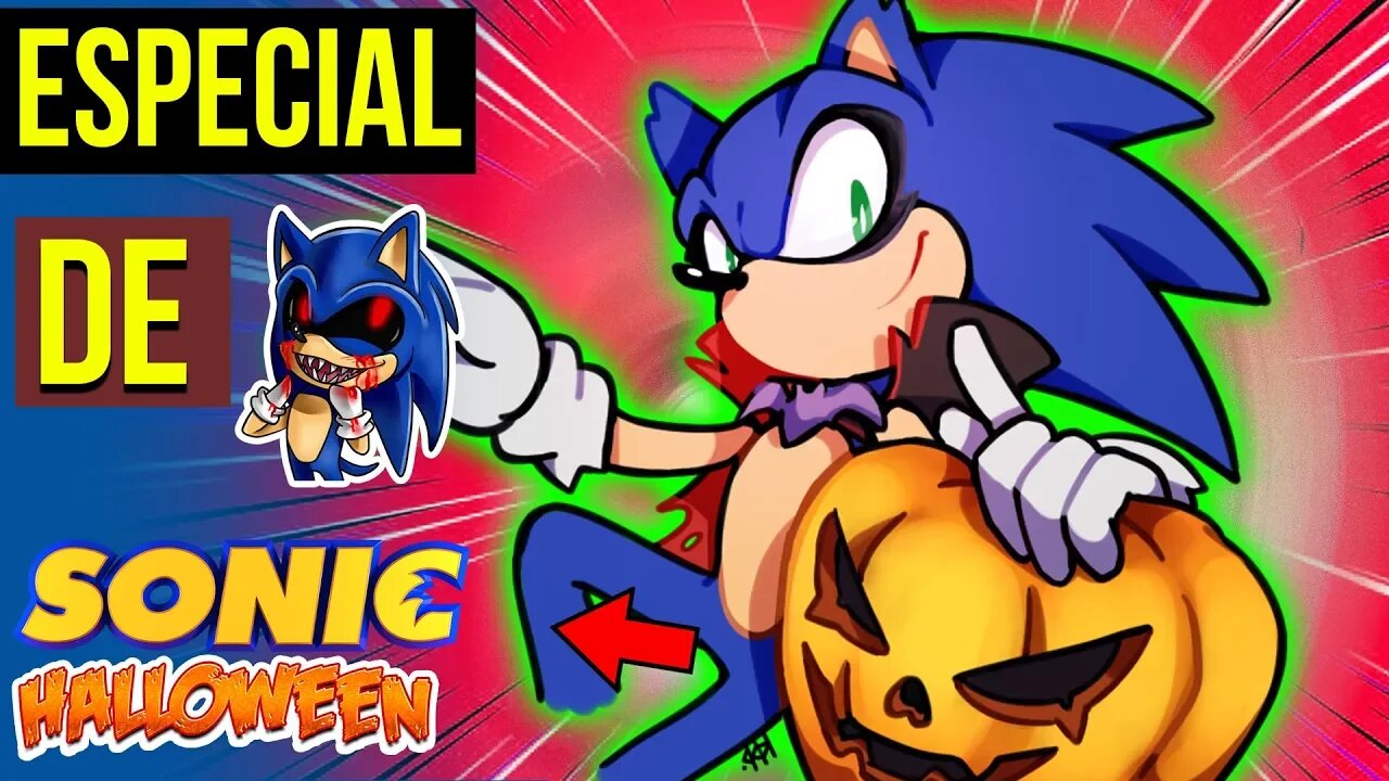 ESPECIAL do SONIC HALLOWEEN no dia das BRUXAS 😈