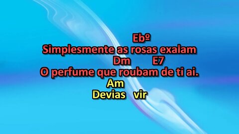 beth carvalho As Rosas Não Falam karaoke playback 2