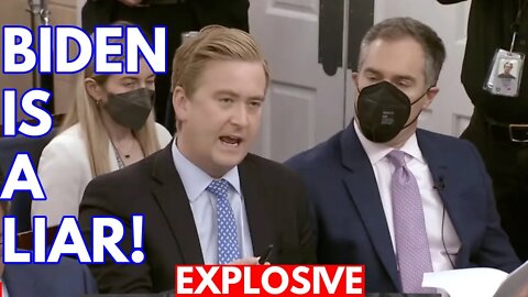 BIDEN IS A LIAR!: Peter Doocy EXPLODES on White House Over Inflation Rhetoric!