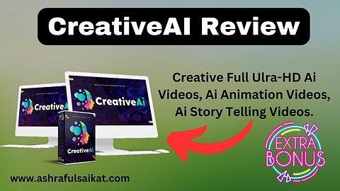 CreativeAI Review ⚠️ Full OTO Details + Bonus — (App By Akshat Gupta)