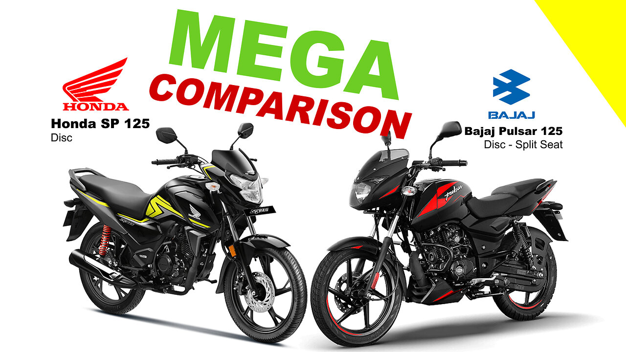 MEGA COMPARISON | Honda SP 125 vs Bajaj Pulsar 125 | Kuch Bhi