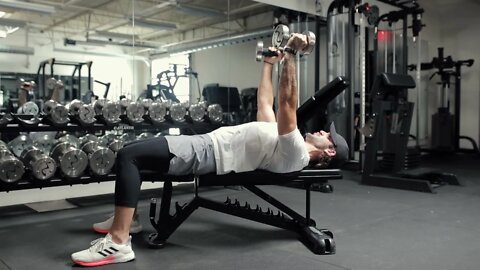 EXERCISE DEMO | Dumbbell Chest Fly 1&1/4 | Coach Zach Mckenna
