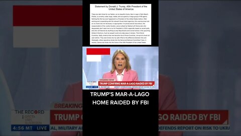 Trump Gets Raided #trump #swatted #raided #2022
