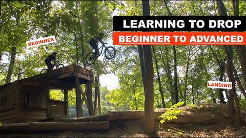 ** HOW TO DROP ON A MTB ** From Beginners To Advanced!