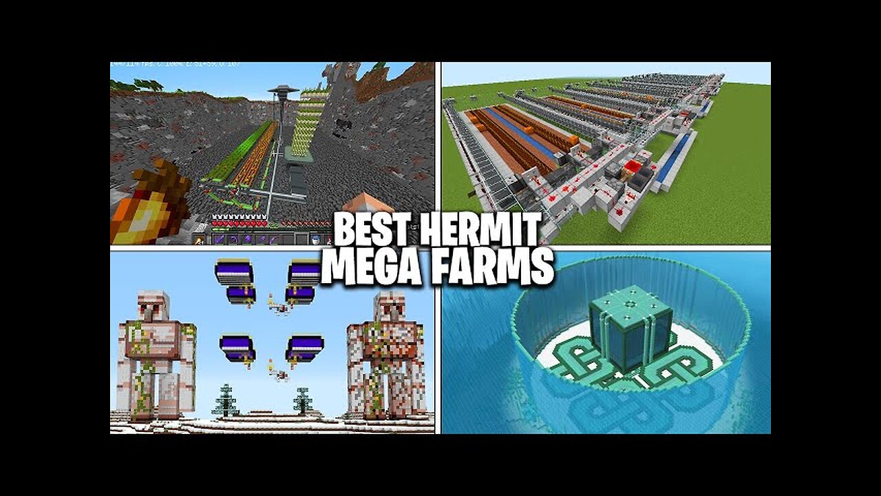 Best Hermitcraft Farms of ALL Time (Best Farms)