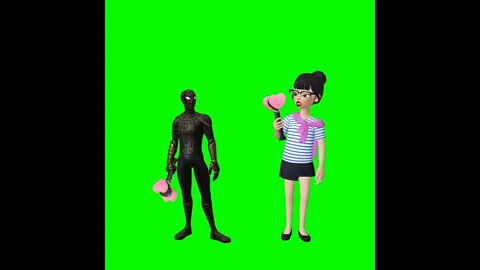 Vídeo de Animação - Homem Aranha Spider Man #shorts