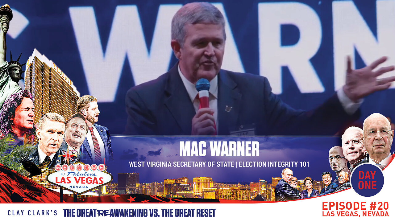 Mac Warner | West Virginia Secretary of State | Election Integrity 101 | ReAwaken America Tour Las Vegas | Request Tickets Via Text At 918-851-0102