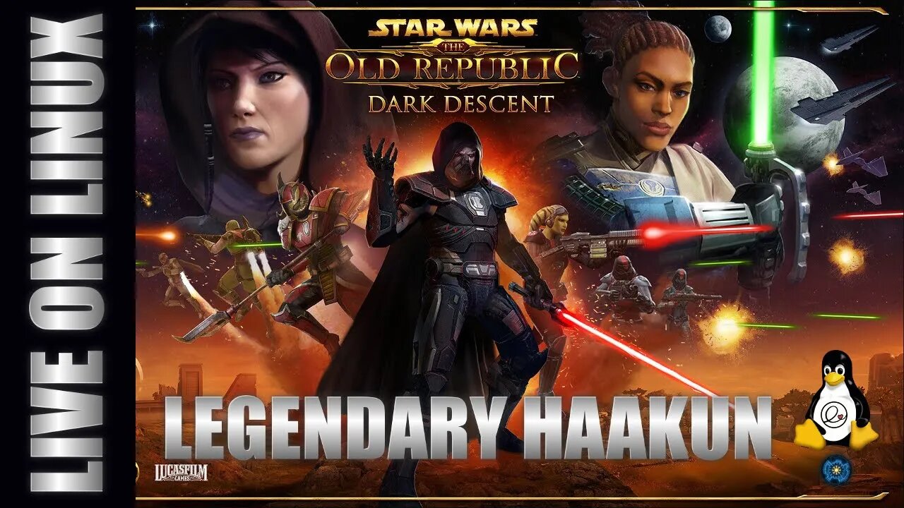 SWTOR Legendary Haakun LIVE on Elementary OS Linux #1