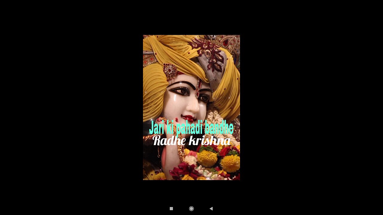 Radhe krishna |kan me kundal saje |radhe krishna status |bhakti bhajan |