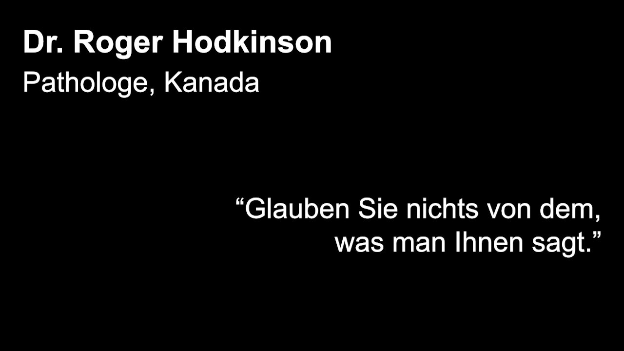 Dr. Roger Hodkinson: Mitteilungen zur Situation der öffentlichen Gesundheit