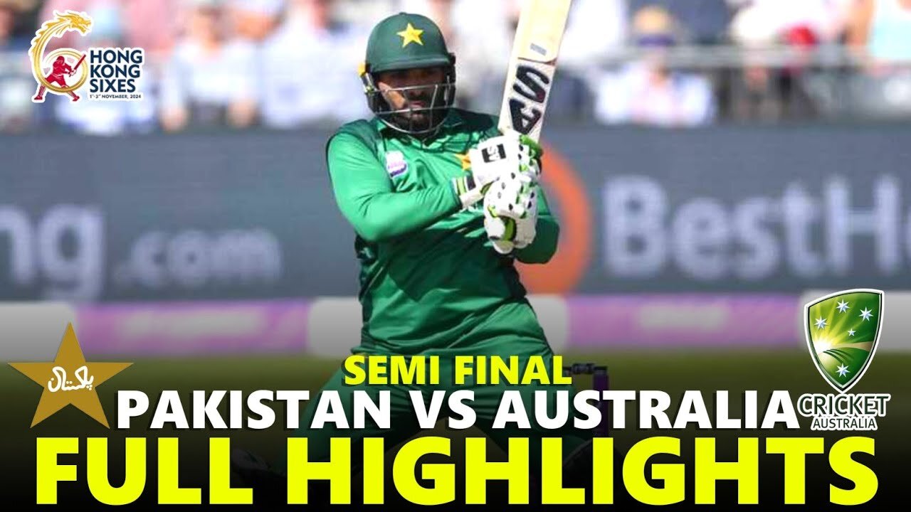 Pakistan vs Australia Full Highlights Hong Kong Sixes 2024 PAK VS AUS