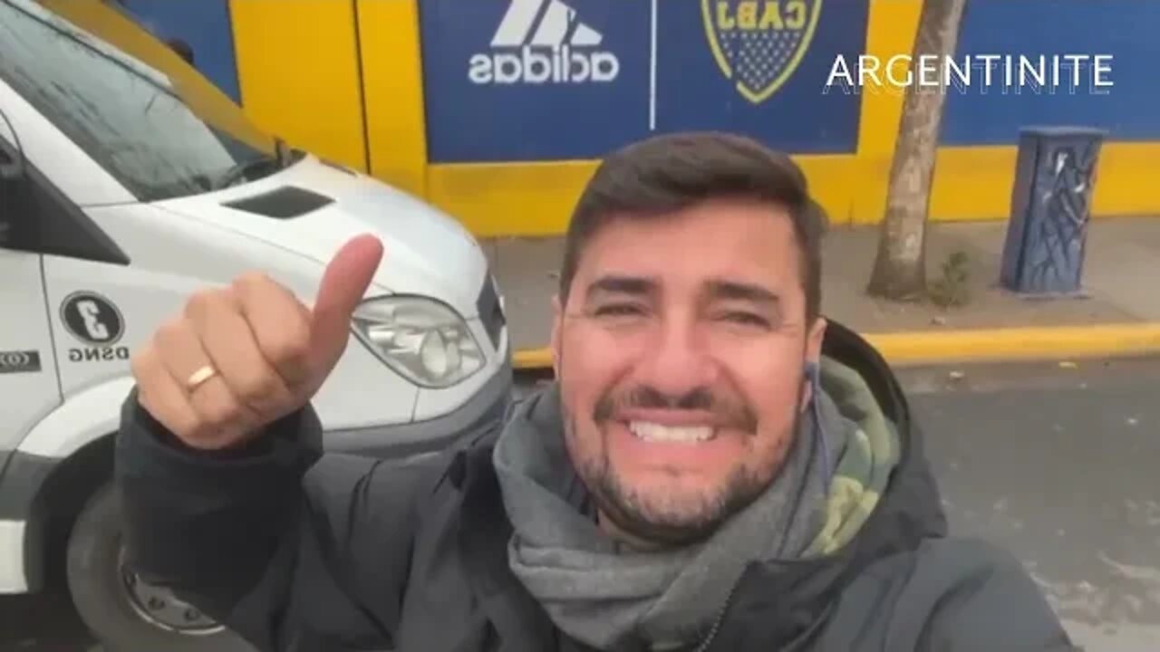 Argentinite - Saludo jugadores.