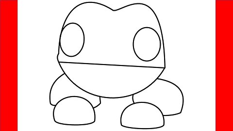 How To Draw Frog From Adopt Me