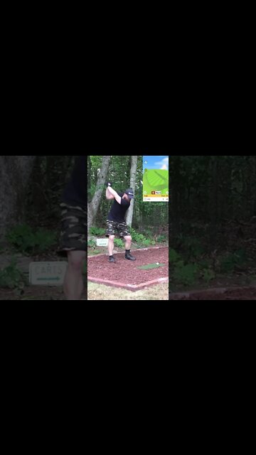 Hole 8 - Alnmouth Village GC #Shorts #Golf #GarminR10 #SimGolf #YoutubeShorts