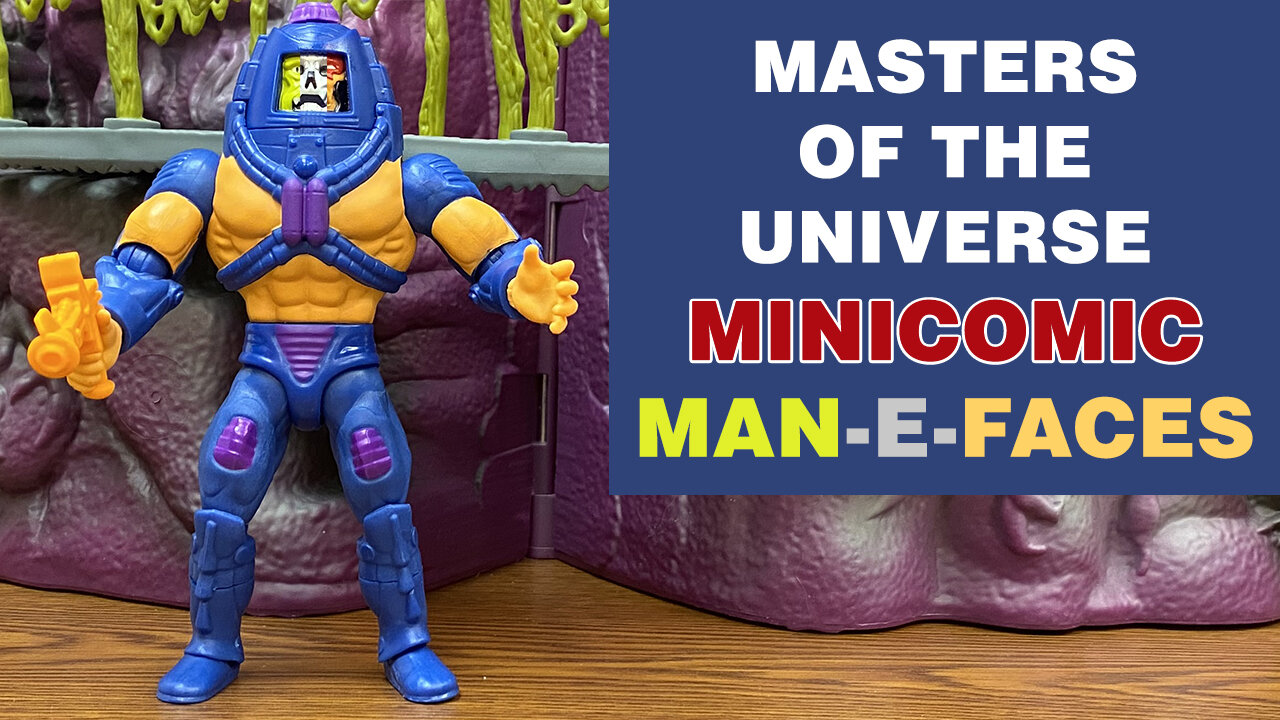 Man-E-Faces Mini-comic Version - Masters of the Universe Origins - Unboxing and Review