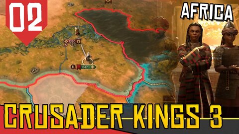 Em Busca da CAPITAL - Crusader Kings III Daura #02 [Gameplay PT-BR]