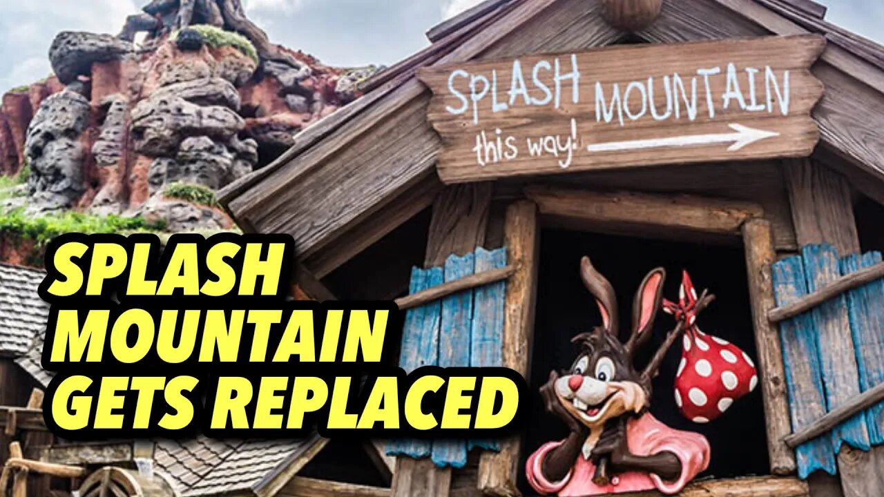 Disney Replaces Splash Mountain with New Ride