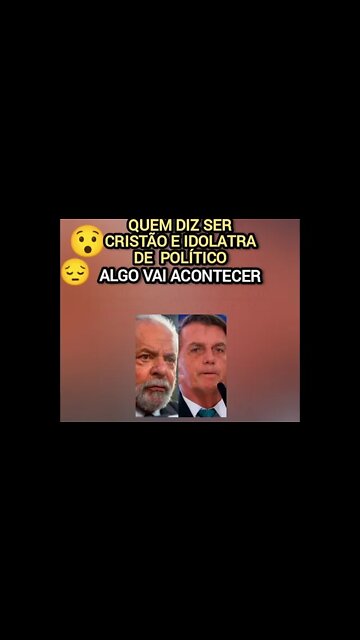 CRISTÃOS IDÓLATRAS O CASTIGO VEM! SE ARREPENDAM!