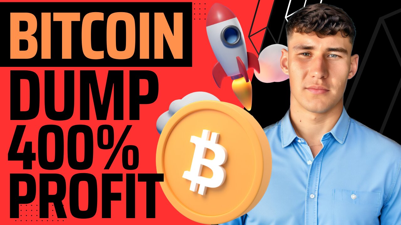 Bitcoin Dump And Crazy 400% Short Trade!!!