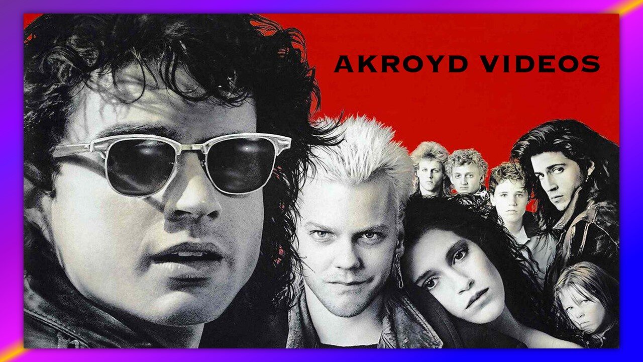 GERARD MCMANN - CRY LITTLE SISTER (THEME FROM THE LOST BOYS) - BY AKROYD VIDEOS