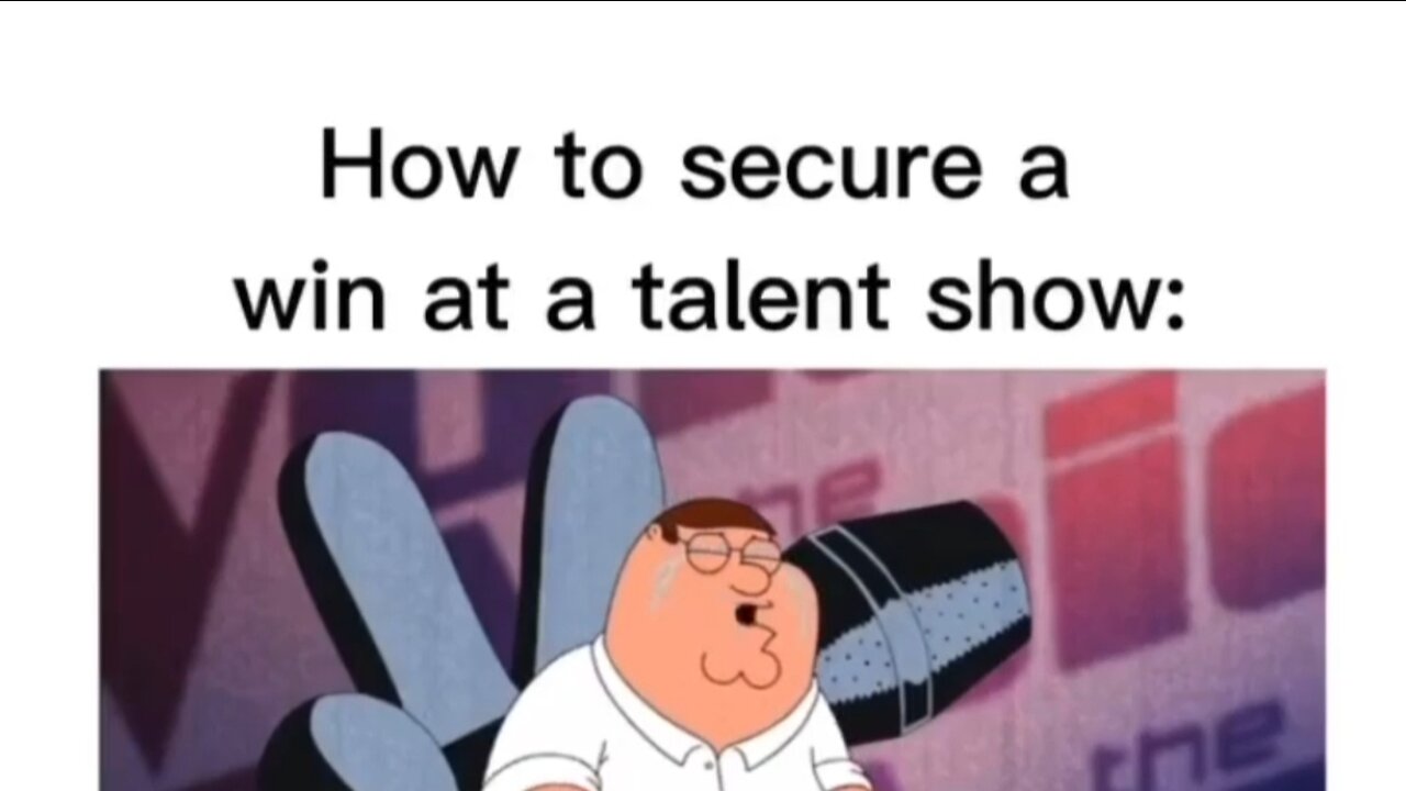 Peter Griffin's Hilarious Talent Show Debut Will Leave You in Stitches. || FAMILY GUY ||